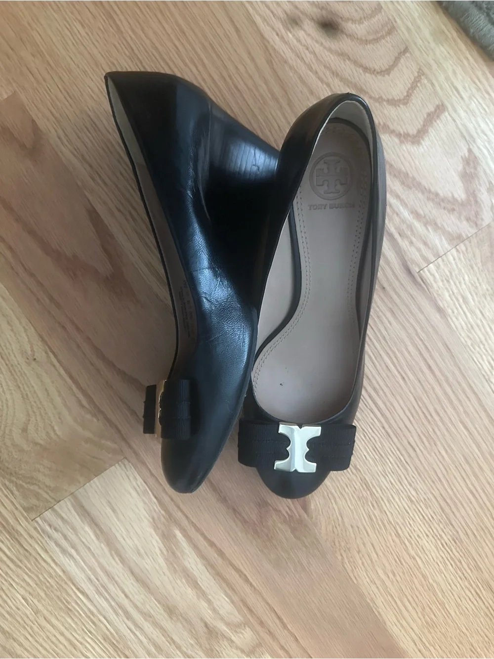 Tory Burch black leather